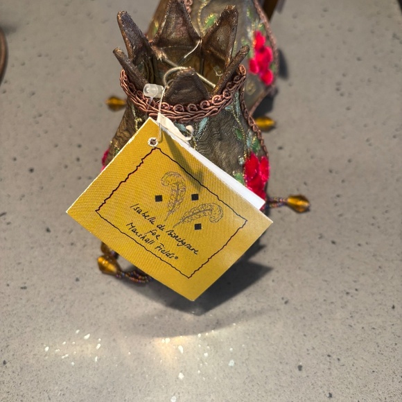 2 vintage Midwest of Canon Falls Isabelle de Borchgrave lampshade ornaments - Picture 4 of 8